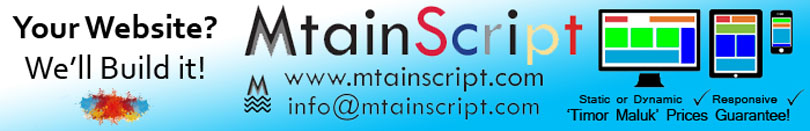 MtainScript Website Dev Banner